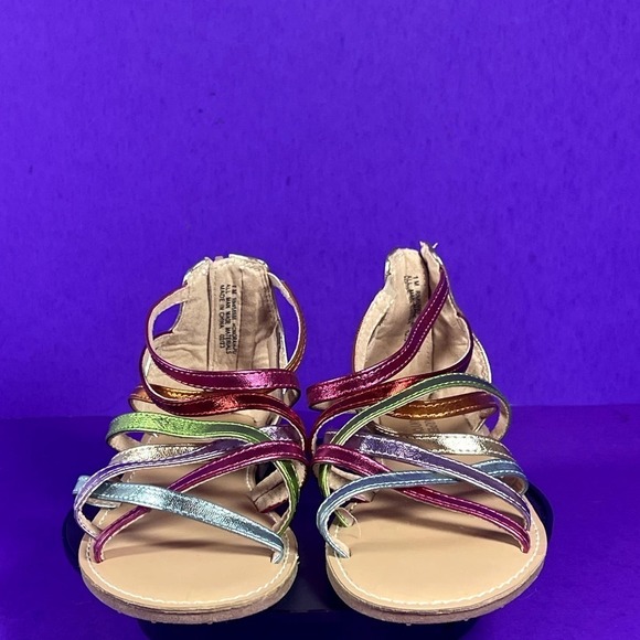 Harper‎ Canyon Girls Multicolor Gladiator Sandals Shoe Size 1-NEW - Picture 2 of 9